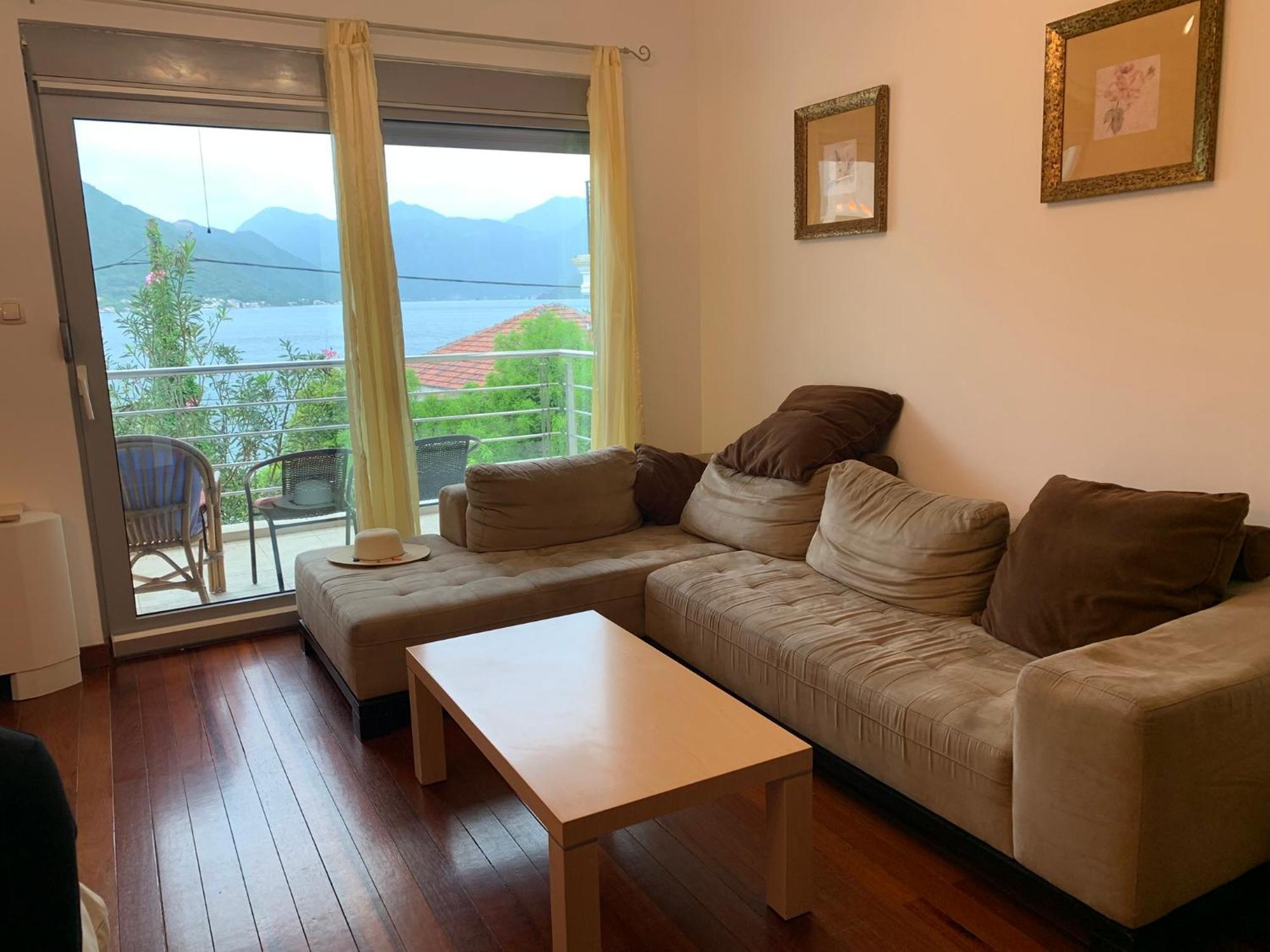 Apartment With Swimmingpool, Seaview And Large Terrace, 1St Floor, Min 2 Persons Dobrota Eksteriør bilde